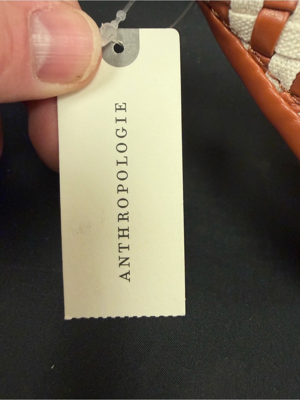 Anthropologie Love Knot Slouchy Bag: Woven Faux-Leather Canvas Edition - Picture 9 of 14